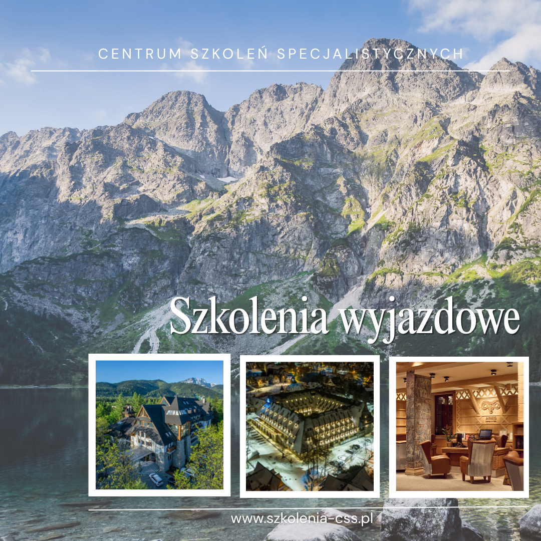 Góry, hotel, recepcja i tekst: Szkolenia wyjazdowe, Centrum Szkoleń Specjalistycznych.