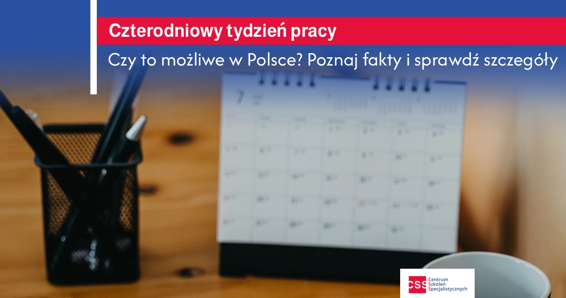 Czterodniowy tydzień pracy - Okładka blogowa